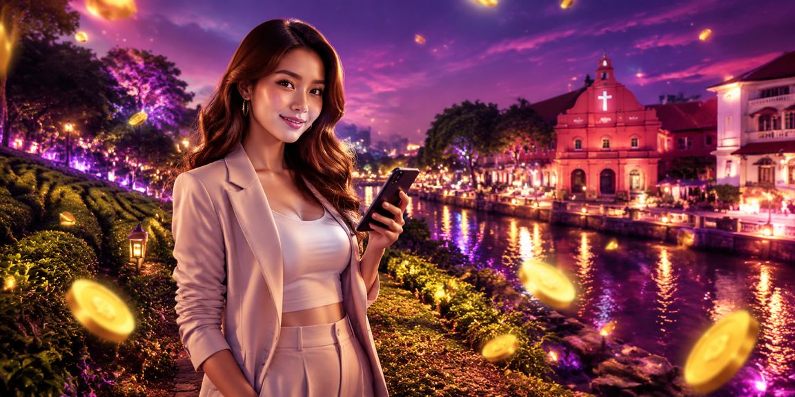 Pengguna Malaysia menyemak odds sukan di Melaka menggunakan telefon pintar